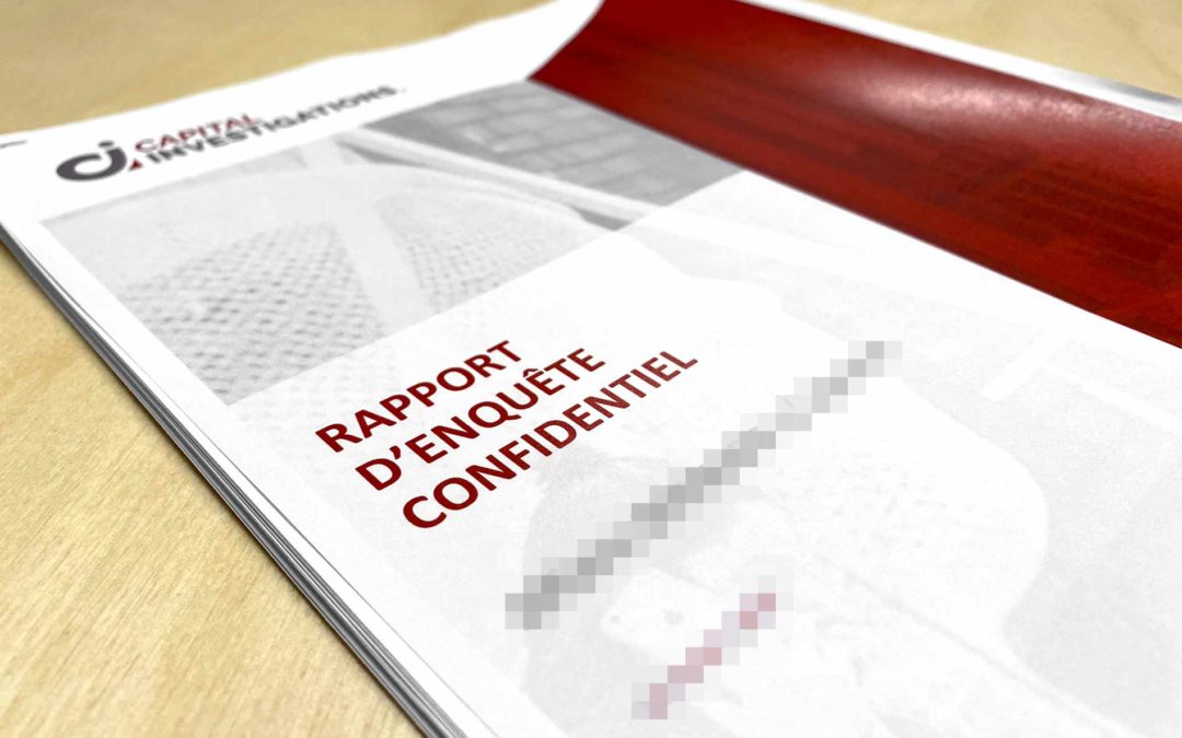 Admissibilité du rapport d’enquête